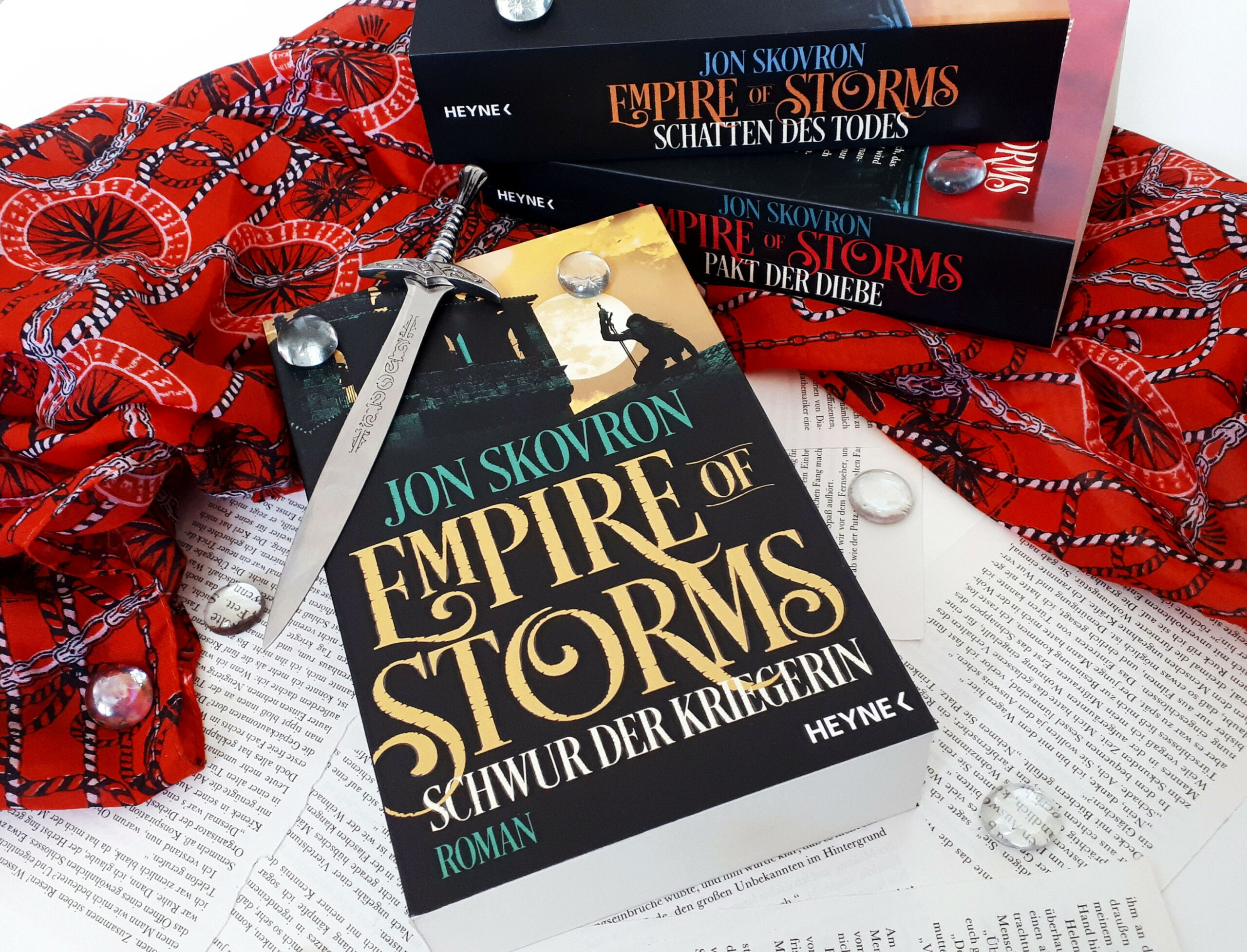 Blood and Tempest (The Empire of Storms, 3) by Skovron, Jon