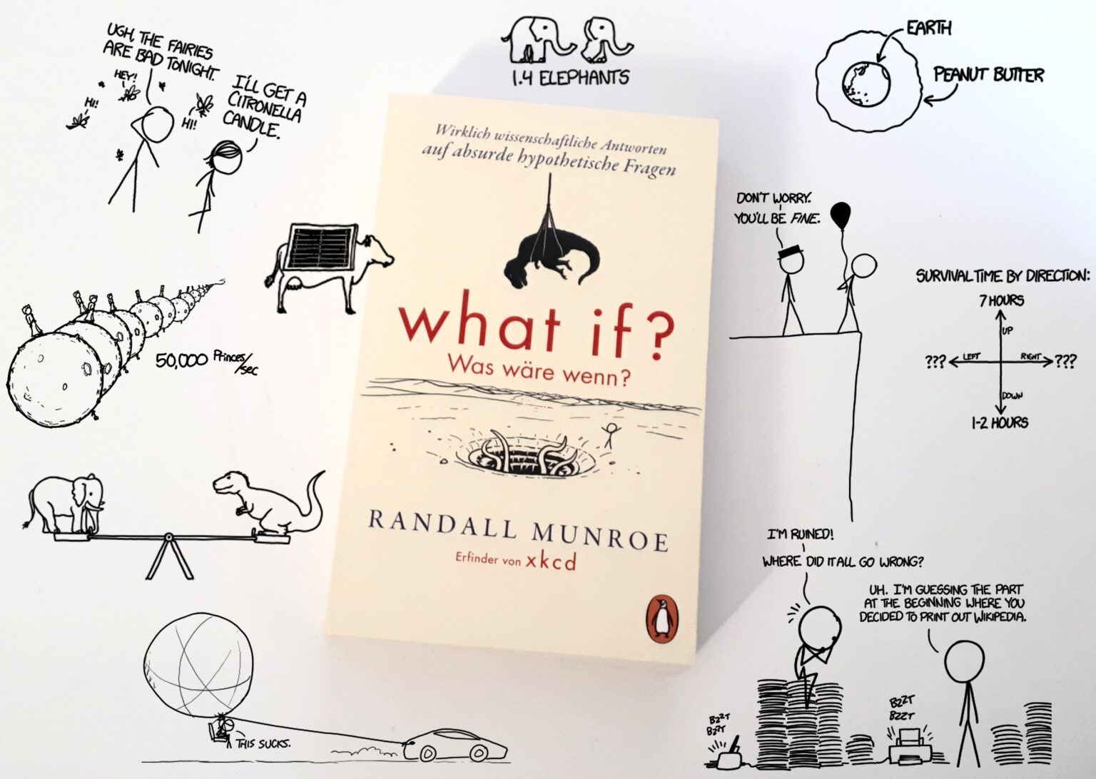 [Rezension] What if? Was wäre wenn? von Randall Munroe • Miss Pageturner