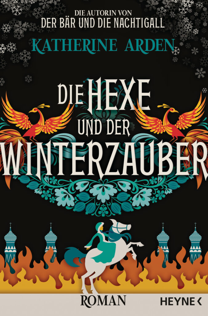 Neuerscheinung Cover zu Die Hexe und der Winterzauber von Katherine Arden.
